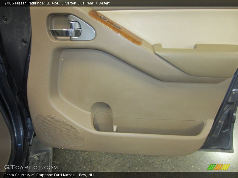 Silverton Blue Pearl / Desert 2006 Nissan Pathfinder LE 4x4