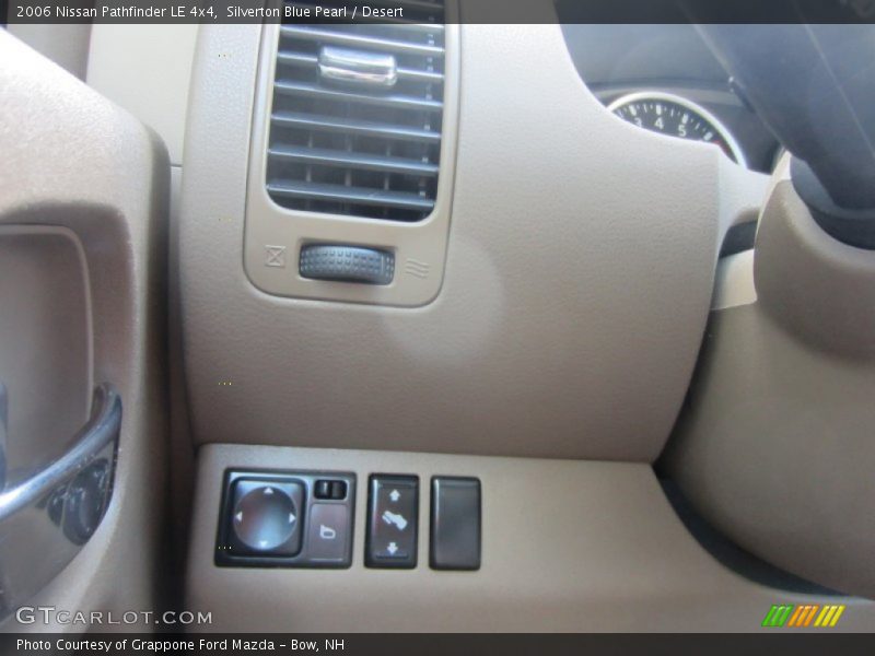 Silverton Blue Pearl / Desert 2006 Nissan Pathfinder LE 4x4
