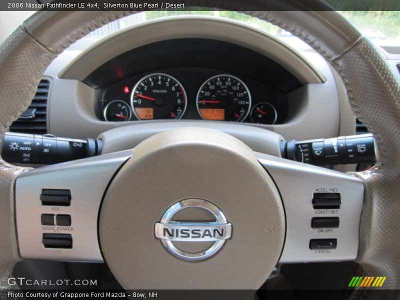 Silverton Blue Pearl / Desert 2006 Nissan Pathfinder LE 4x4