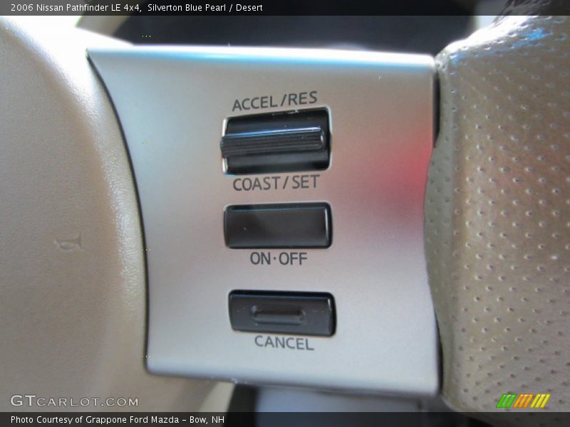 Silverton Blue Pearl / Desert 2006 Nissan Pathfinder LE 4x4
