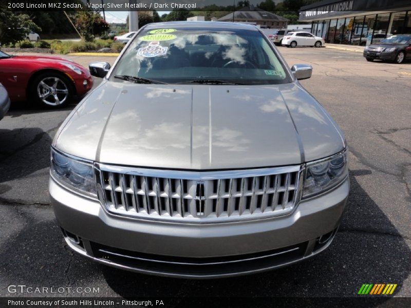 Vapor Silver Metallic / Dark Charcoal 2008 Lincoln MKZ Sedan