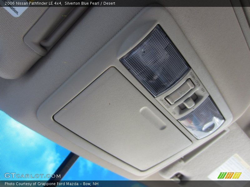 Silverton Blue Pearl / Desert 2006 Nissan Pathfinder LE 4x4