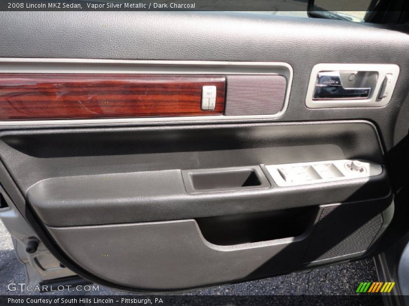Vapor Silver Metallic / Dark Charcoal 2008 Lincoln MKZ Sedan