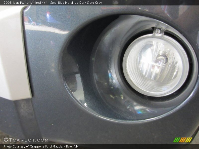 Steel Blue Metallic / Dark Slate Gray 2008 Jeep Patriot Limited 4x4