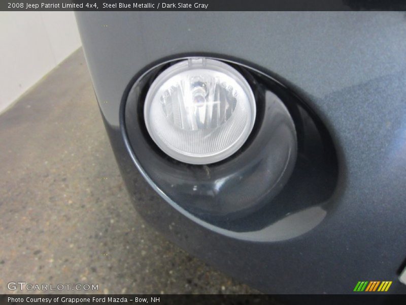 Steel Blue Metallic / Dark Slate Gray 2008 Jeep Patriot Limited 4x4