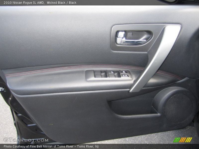 Wicked Black / Black 2010 Nissan Rogue SL AWD