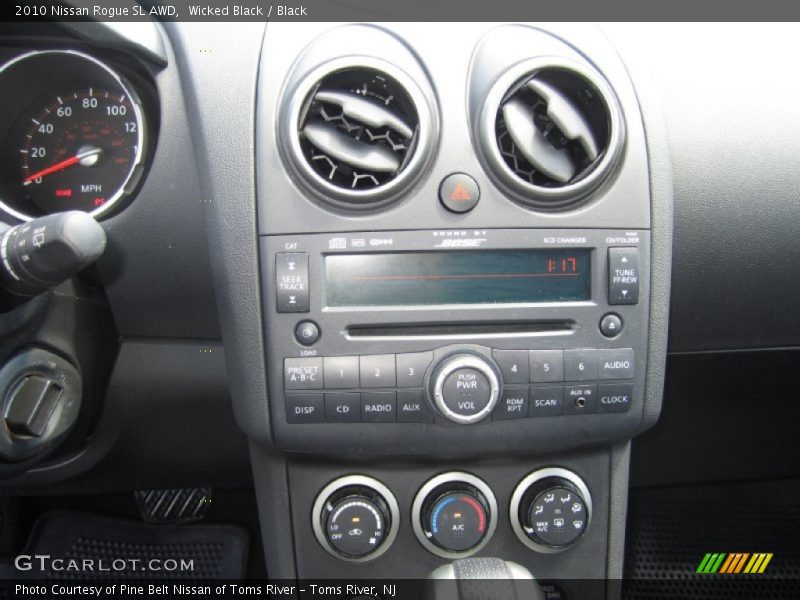 Wicked Black / Black 2010 Nissan Rogue SL AWD