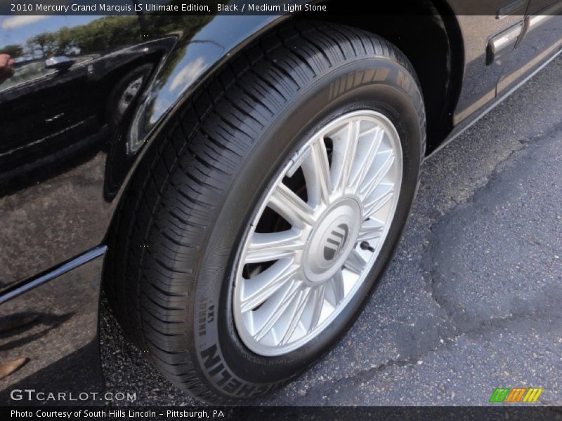 Black / Medium Light Stone 2010 Mercury Grand Marquis LS Ultimate Edition