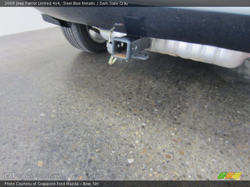 Steel Blue Metallic / Dark Slate Gray 2008 Jeep Patriot Limited 4x4