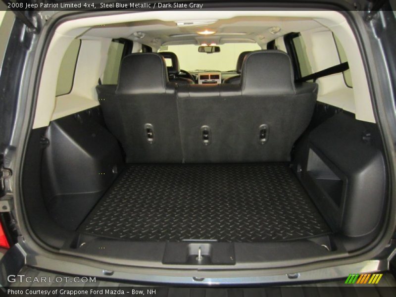 Steel Blue Metallic / Dark Slate Gray 2008 Jeep Patriot Limited 4x4