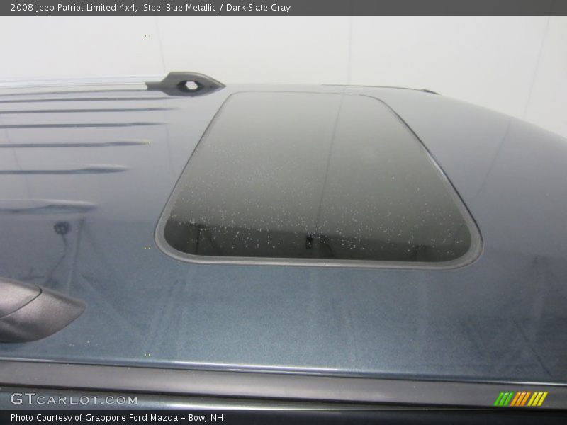 Steel Blue Metallic / Dark Slate Gray 2008 Jeep Patriot Limited 4x4