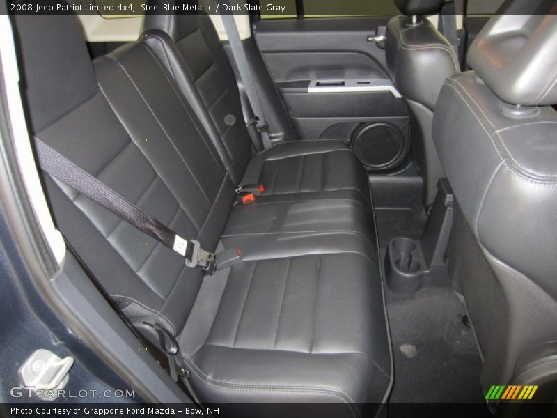 Steel Blue Metallic / Dark Slate Gray 2008 Jeep Patriot Limited 4x4
