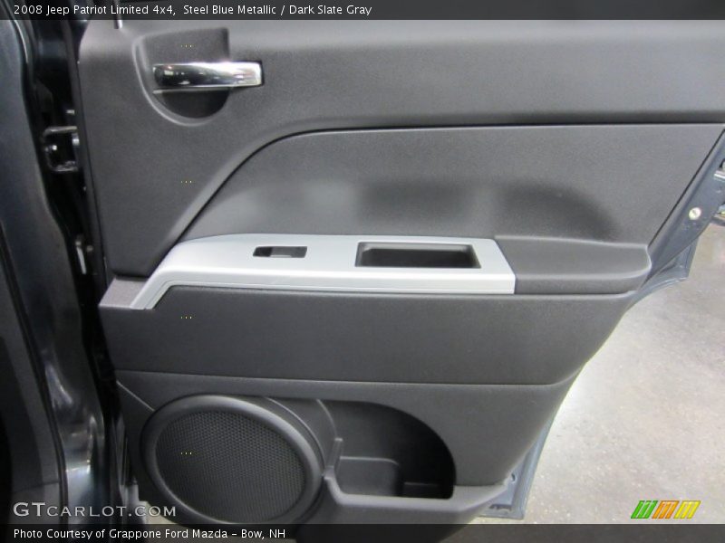 Steel Blue Metallic / Dark Slate Gray 2008 Jeep Patriot Limited 4x4
