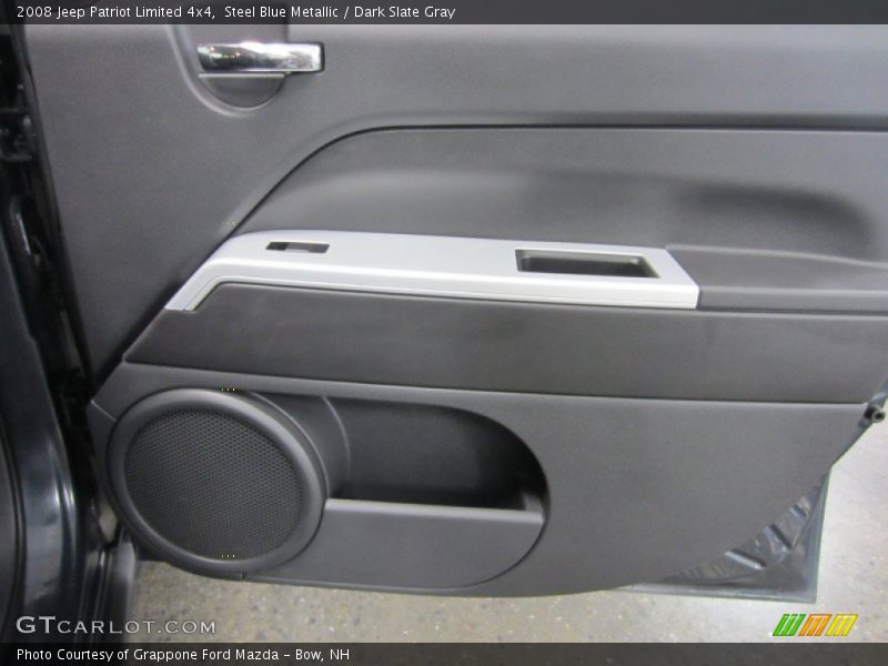 Steel Blue Metallic / Dark Slate Gray 2008 Jeep Patriot Limited 4x4