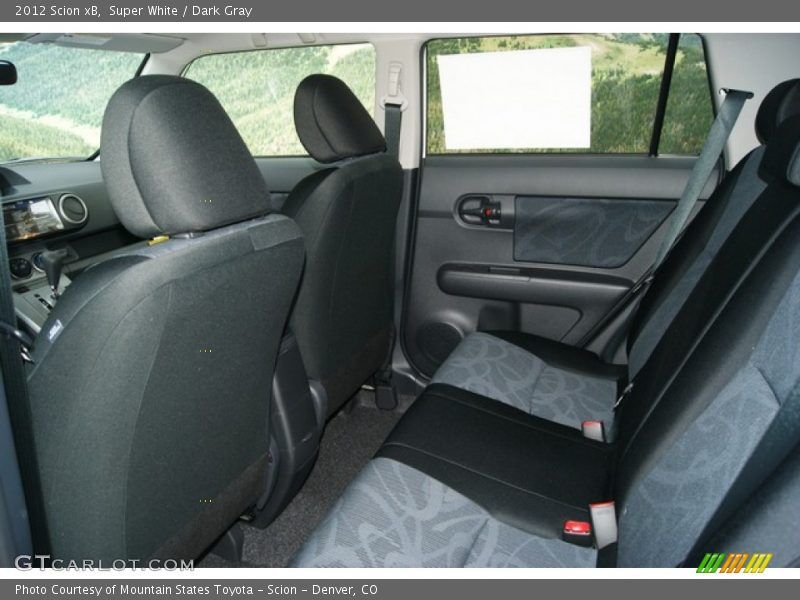 Super White / Dark Gray 2012 Scion xB