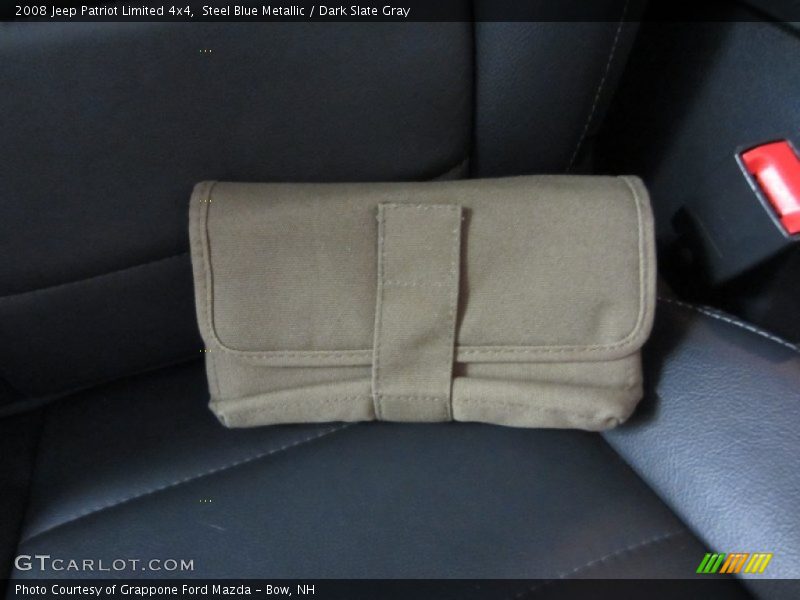 Steel Blue Metallic / Dark Slate Gray 2008 Jeep Patriot Limited 4x4