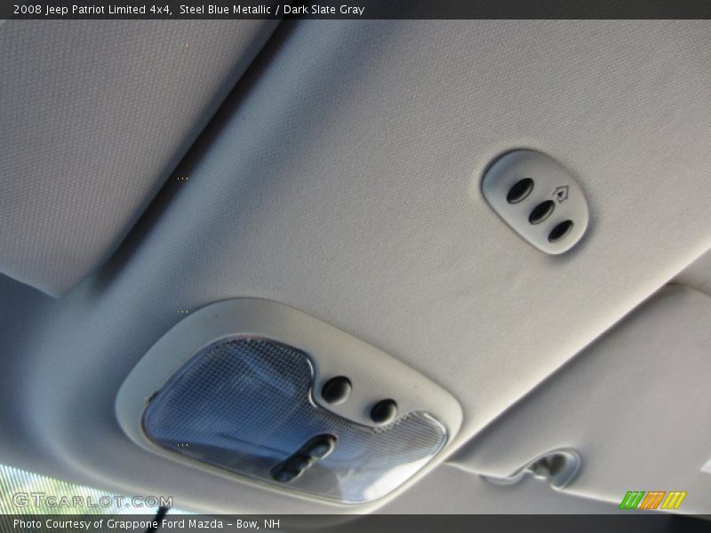 Steel Blue Metallic / Dark Slate Gray 2008 Jeep Patriot Limited 4x4