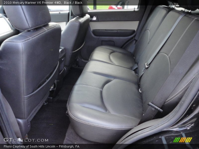 Black / Black 2010 Mercury Mariner V6 Premier 4WD