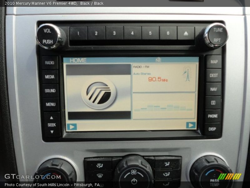 Black / Black 2010 Mercury Mariner V6 Premier 4WD