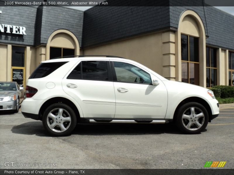 Alabaster White / Ash 2006 Mercedes-Benz ML 500 4Matic