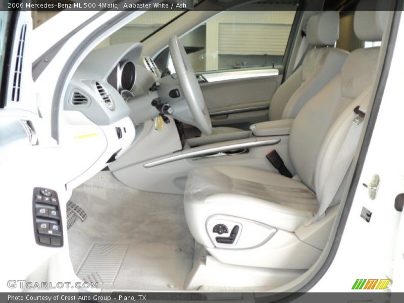 Alabaster White / Ash 2006 Mercedes-Benz ML 500 4Matic