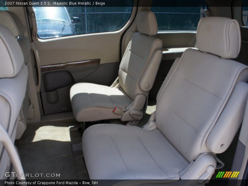 Majestic Blue Metallic / Beige 2007 Nissan Quest 3.5 S