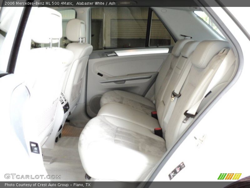 Alabaster White / Ash 2006 Mercedes-Benz ML 500 4Matic