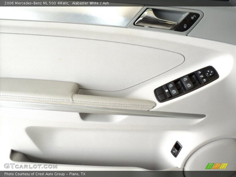 Alabaster White / Ash 2006 Mercedes-Benz ML 500 4Matic