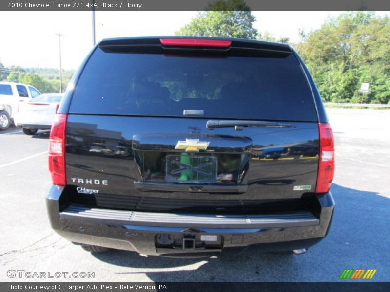 Black / Ebony 2010 Chevrolet Tahoe Z71 4x4