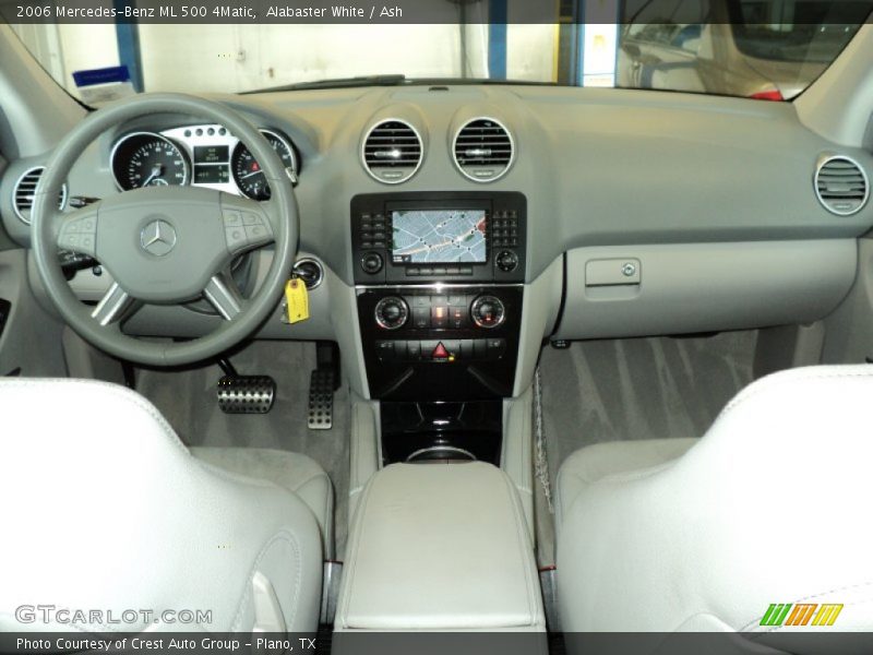 Alabaster White / Ash 2006 Mercedes-Benz ML 500 4Matic