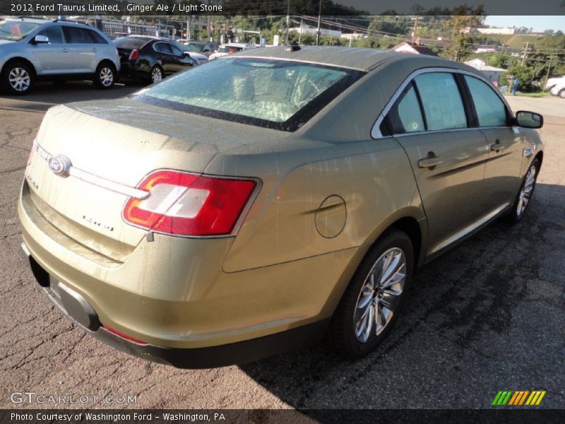 Ginger Ale / Light Stone 2012 Ford Taurus Limited