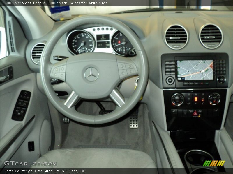 Alabaster White / Ash 2006 Mercedes-Benz ML 500 4Matic