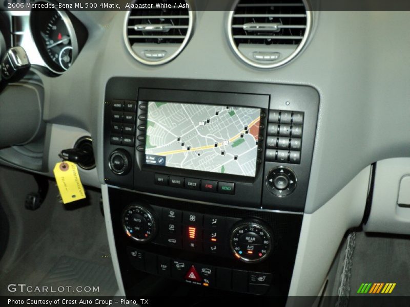 Alabaster White / Ash 2006 Mercedes-Benz ML 500 4Matic