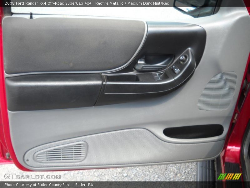 Redfire Metallic / Medium Dark Flint/Red 2008 Ford Ranger FX4 Off-Road SuperCab 4x4