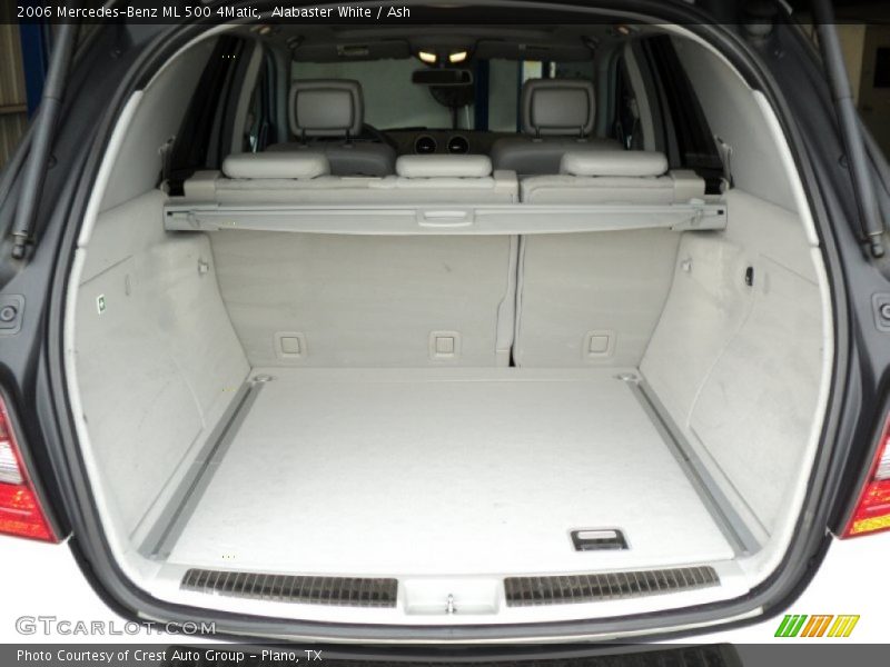 Alabaster White / Ash 2006 Mercedes-Benz ML 500 4Matic