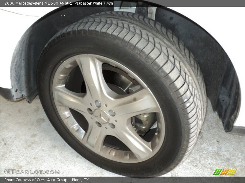 Alabaster White / Ash 2006 Mercedes-Benz ML 500 4Matic