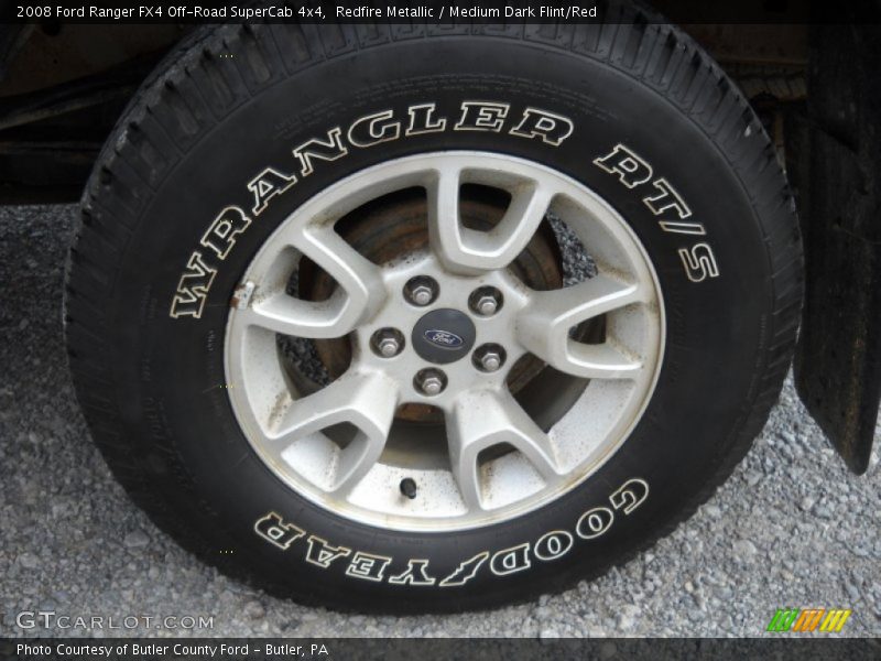 Redfire Metallic / Medium Dark Flint/Red 2008 Ford Ranger FX4 Off-Road SuperCab 4x4