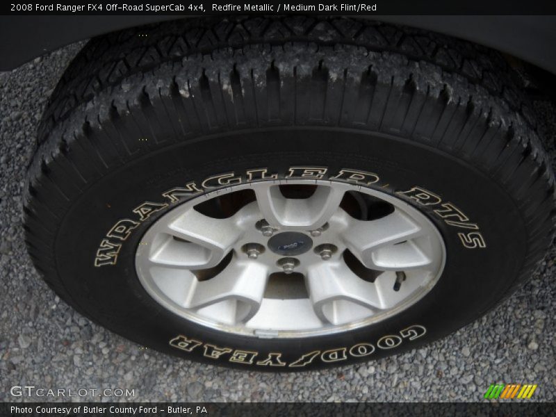 Redfire Metallic / Medium Dark Flint/Red 2008 Ford Ranger FX4 Off-Road SuperCab 4x4