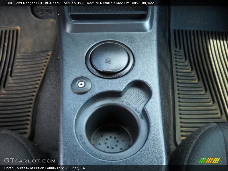 Redfire Metallic / Medium Dark Flint/Red 2008 Ford Ranger FX4 Off-Road SuperCab 4x4