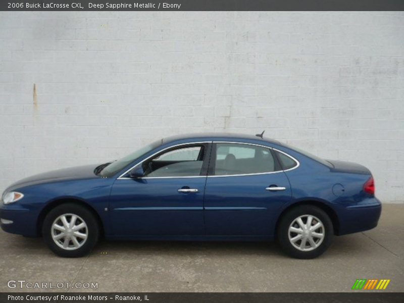 Deep Sapphire Metallic / Ebony 2006 Buick LaCrosse CXL