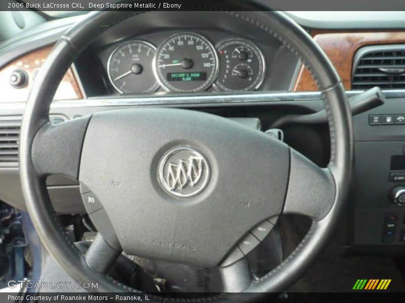 Deep Sapphire Metallic / Ebony 2006 Buick LaCrosse CXL