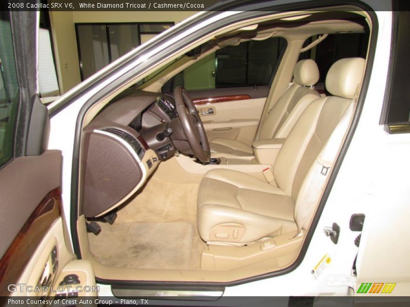 White Diamond Tricoat / Cashmere/Cocoa 2008 Cadillac SRX V6