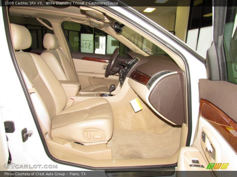 White Diamond Tricoat / Cashmere/Cocoa 2008 Cadillac SRX V6