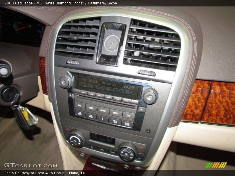 White Diamond Tricoat / Cashmere/Cocoa 2008 Cadillac SRX V6