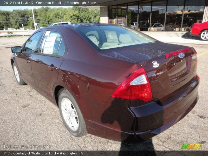  2012 Fusion S Cinnamon Metallic