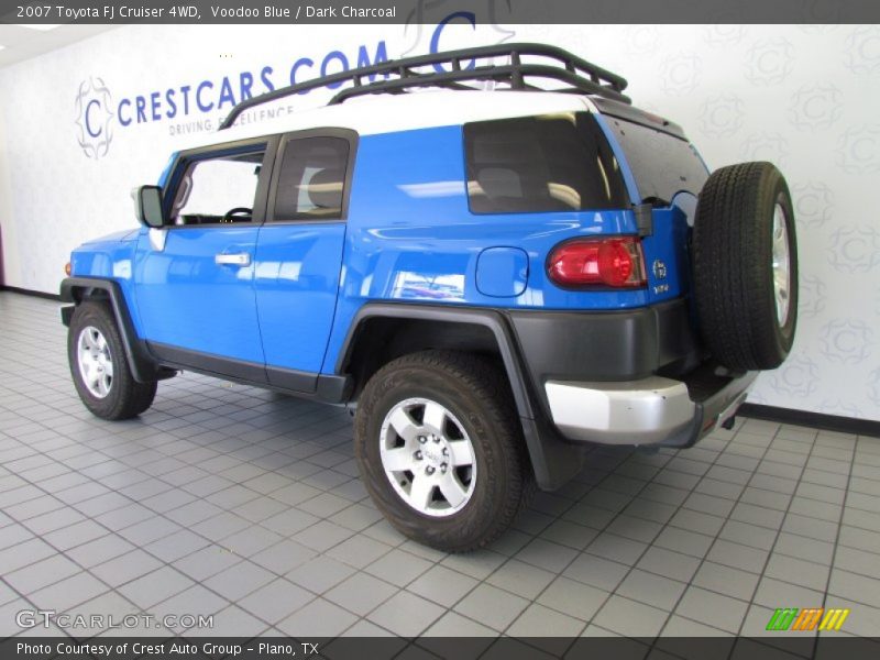 Voodoo Blue / Dark Charcoal 2007 Toyota FJ Cruiser 4WD