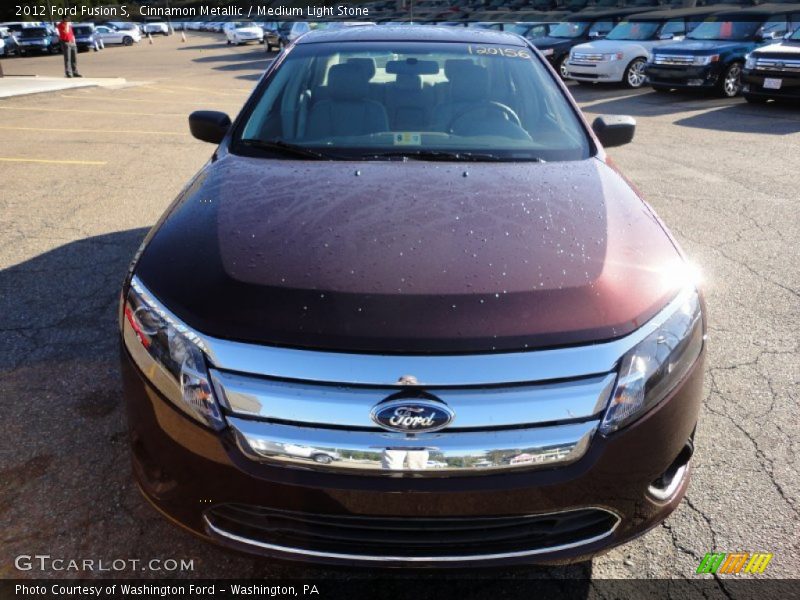 Cinnamon Metallic / Medium Light Stone 2012 Ford Fusion S