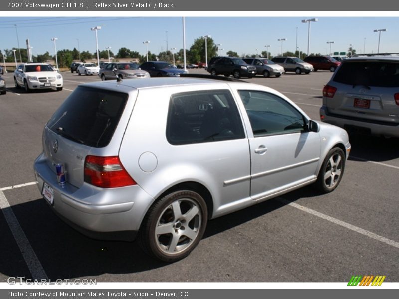 Reflex Silver Metallic / Black 2002 Volkswagen GTI 1.8T
