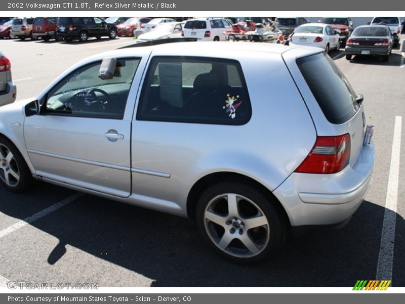 Reflex Silver Metallic / Black 2002 Volkswagen GTI 1.8T