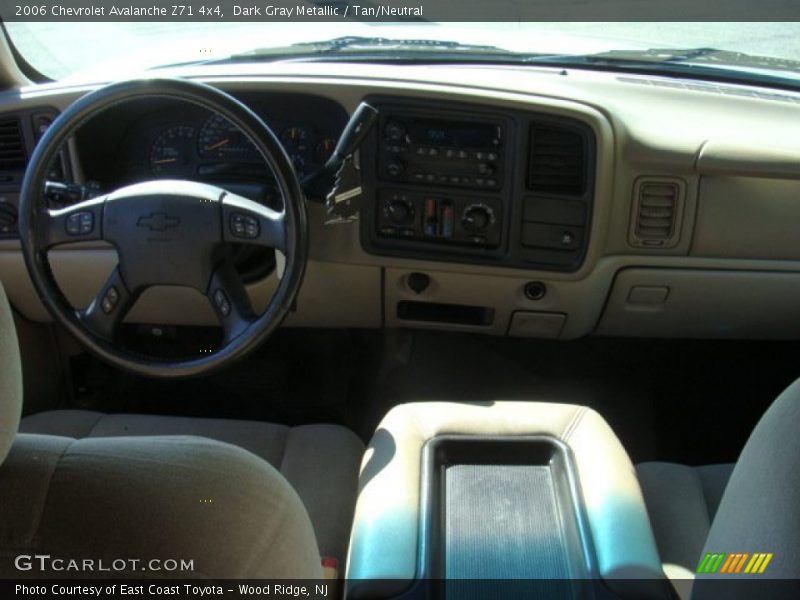 Dark Gray Metallic / Tan/Neutral 2006 Chevrolet Avalanche Z71 4x4